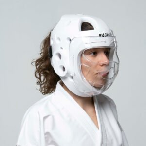 Casque Visière Hyperfoam. Blanc