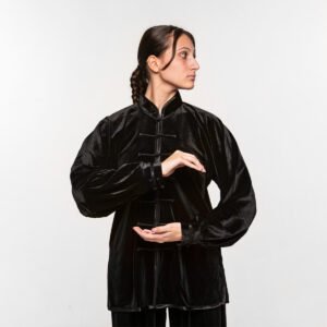 Veste Tai Chi Qïng Velvet